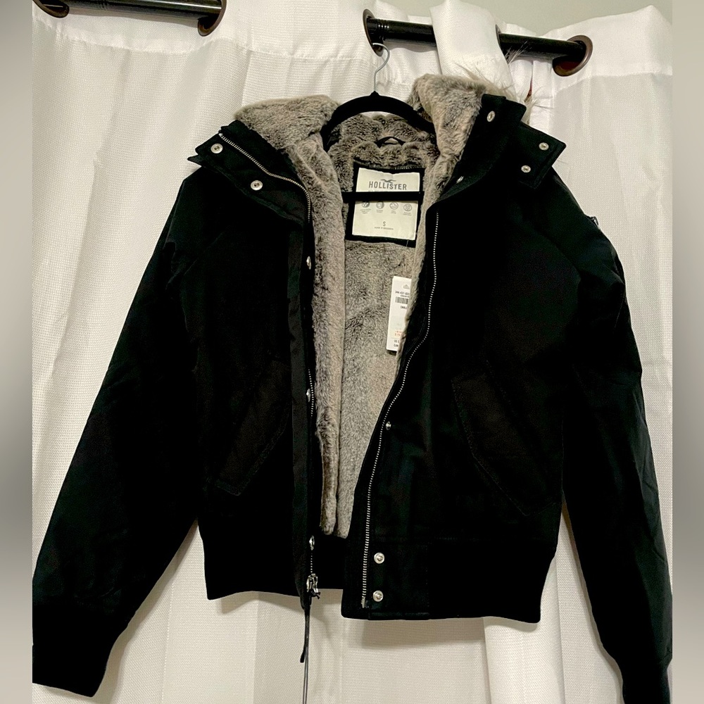 Brand new Hollister bomber jacket